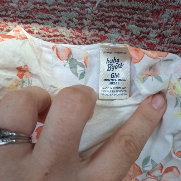 🔥host pick🔥 B'gosh Dress 3-6 months / Flower Girl / Baby girl formal attire - Picture 3 of 5